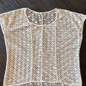 Maurice’s Elegant Cream Lace Women's Top